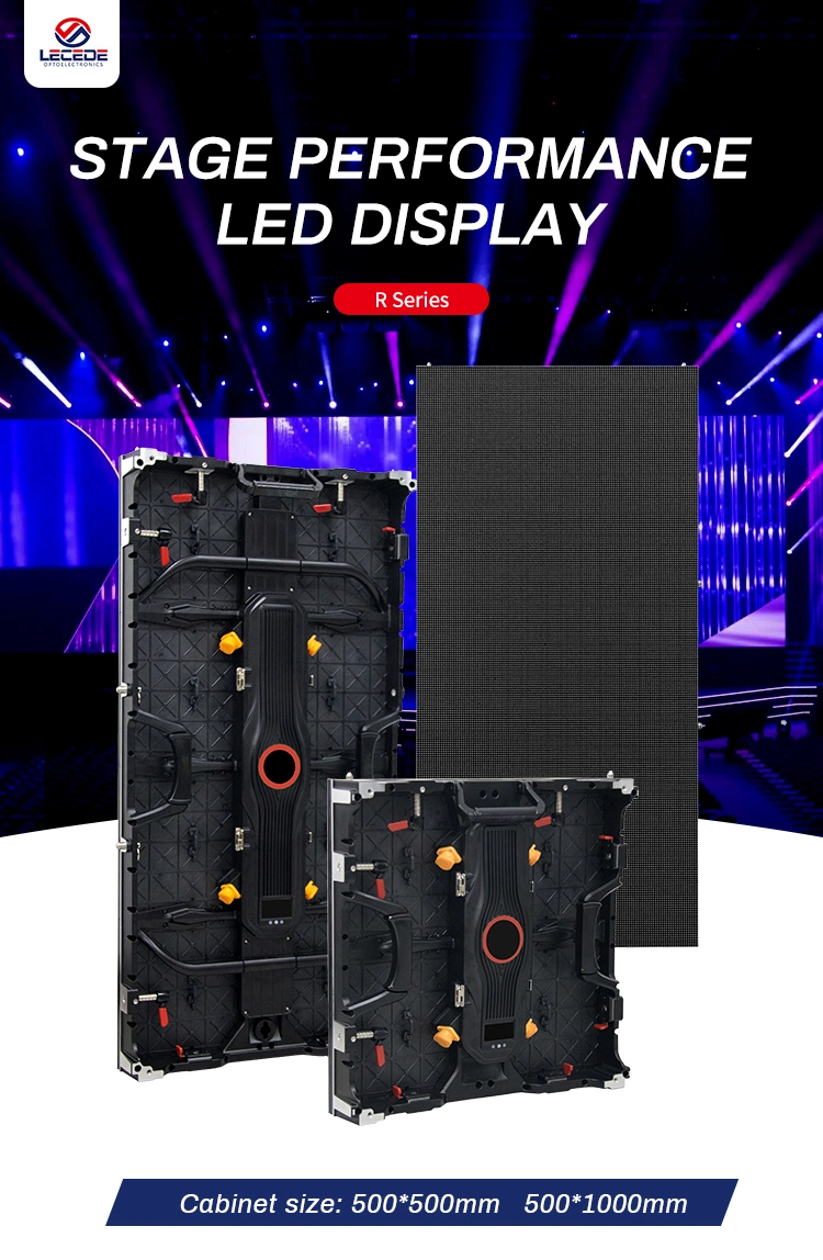 P2.97 P3.91 P4.81 Factory Indoor Outdoor Full Color Video Wall Advertising LED Billboard Rental LED Display LED Screen Display