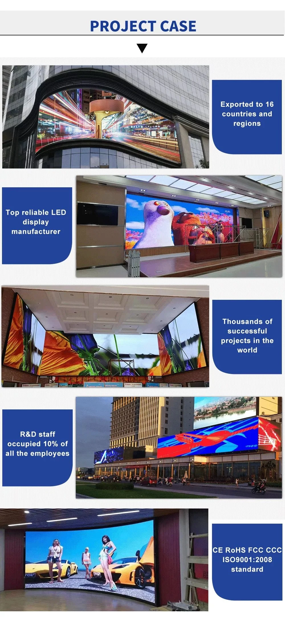 P2 Indoor LED Display Fixed Installation Conferance Monitoring