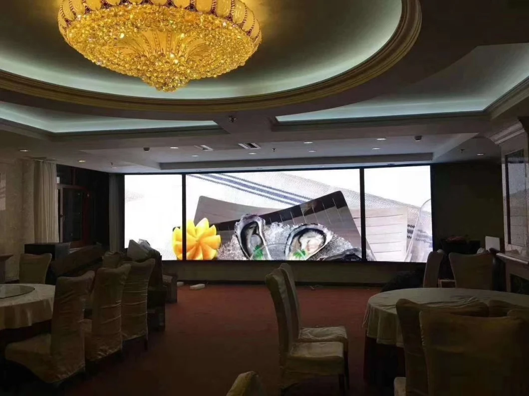 P3mm P6mm Indoor Fixed Full Color LED Video Wall Display