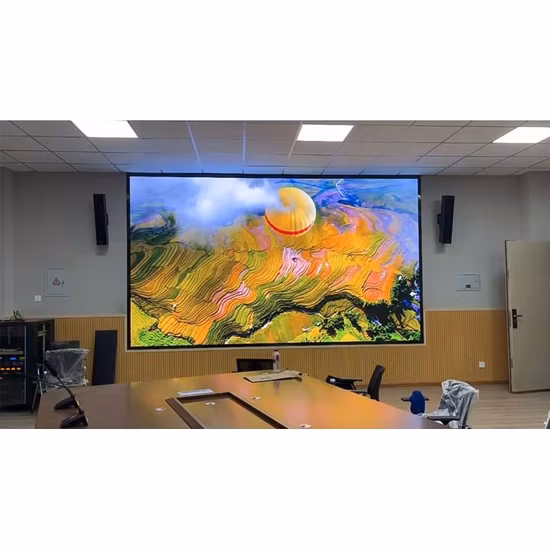 미세 피치 P1.6mm-P2.5mm 실내 HD LED 스크린